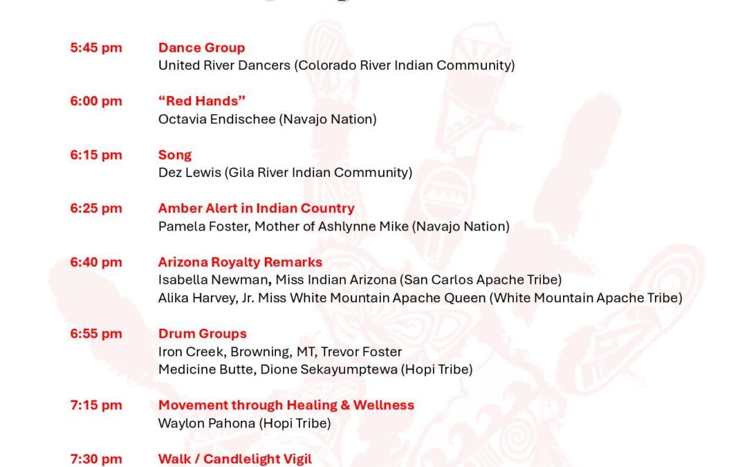 2025 Arizona -Missing & Murdered Indigenous Peoples Awareness Day