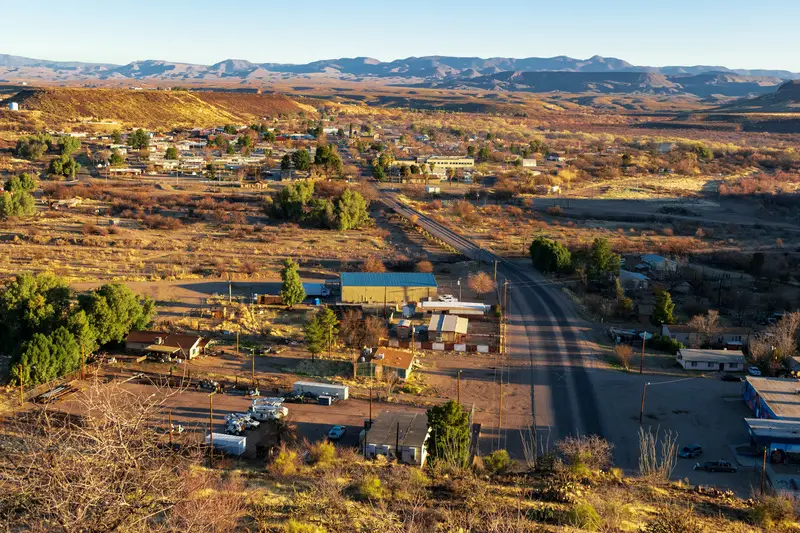San Carlos Apache Tribe Government Reservation View
